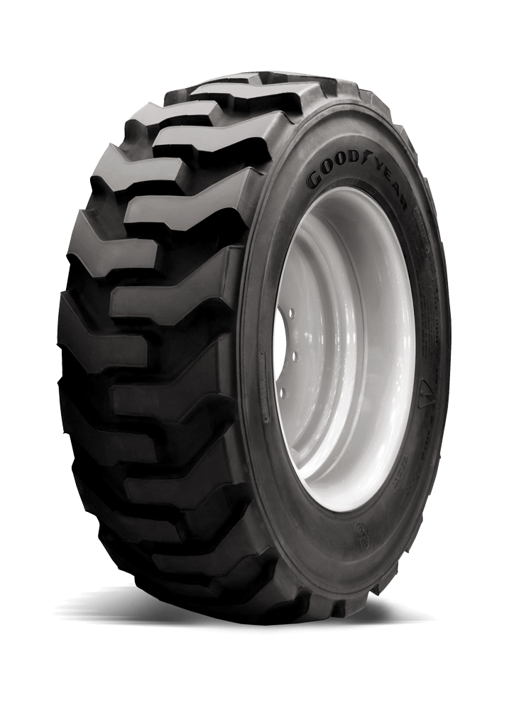 thumbnail image 2 of 1:64 Scale 5-Spoke Good Year Rubber Tire Set – Plastic Rim, Rubber Tyre – 10/12mm Combo Selection (Long Axle) 2 of 6